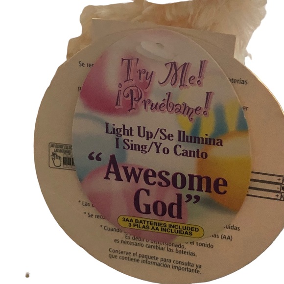 Dan Dee Collector’s Choice Easter Bunny Rabbit Bible Singing Awesome God VIDEO - Picture 11 of 17